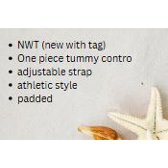 Tempt Me Athletic One Piece Swimsuits for Women Sport Tummy Control XXL 2XL - Picture 10 of 10